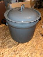 Grote geëmailleerde ketel. Grote “pan”   Kookketel wasketel, Ophalen of Verzenden