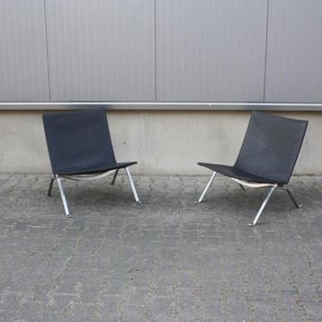 PK 22 easy chairs, Poul Kjaerholm, Fritz Hansen 2x