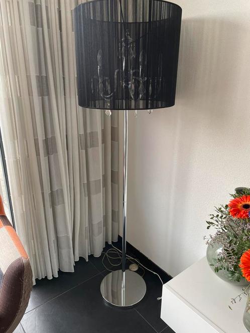 Sierlijke staande lamp, Huis en Inrichting, Lampen | Vloerlampen, Gebruikt, 150 tot 200 cm, Ophalen