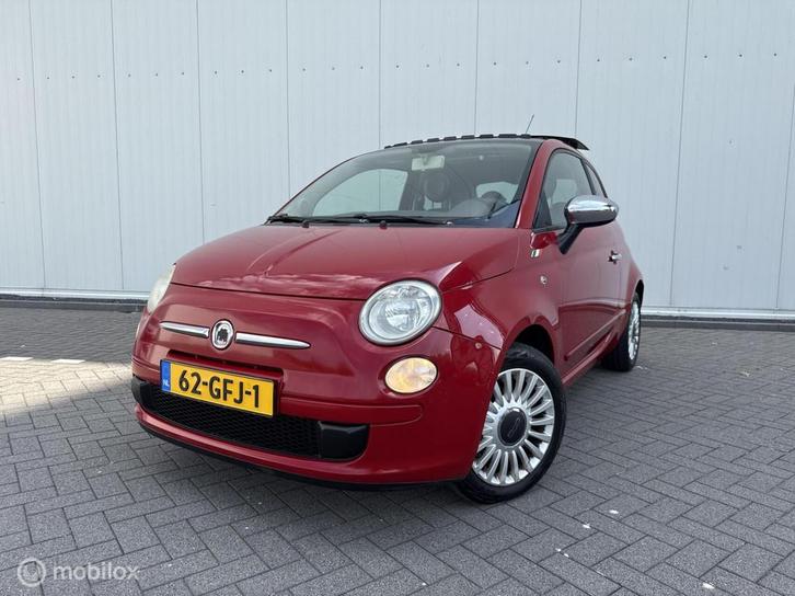 Fiat 500 1.4 Sport Airco Pano Leder Getinte ramen Zuinig NAP, Auto's, Fiat, Bedrijf, Te koop, ABS, Airbags, Airconditioning, Alarm