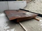 Wig/oprij plaat voor container, Ophalen