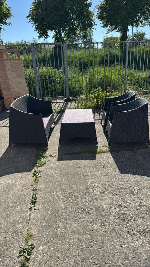 Tuinset loungeset, Tuin en Terras, Tuinsets en Loungesets, Gebruikt, Kunststof, Ophalen of Verzenden