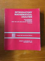 Introductory Mathematical Analysis, Verzenden, Gelezen