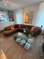 Leolux bankstel bruin 2 jaar  oud, Ophalen, 250 tot 300 cm, Hoekbank, Zo goed als nieuw