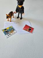 Playmobil agent met politiehond 3986, Ophalen of Verzenden, Zo goed als nieuw, Los playmobil