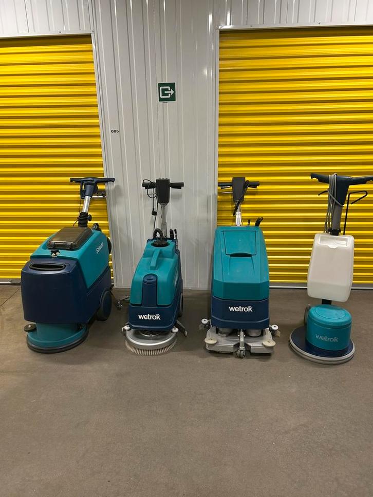 SCHROBMACHINE SCHROBZUIGMACHINE WETROK SCRUBO MAMBO DUOSPEED, Doe-het-zelf en Verbouw, Reinigingsmachines, Zo goed als nieuw, Schrobmachine