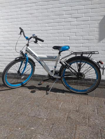 Fiets jongen popal fun jet 24 inch wit / blauw jongensfiets beschikbaar voor biedingen