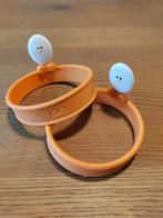 2x Joie Siliconen Eierringen (Z.G.A.N.), Huis en Inrichting, Keuken | Keukenbenodigdheden, Ophalen of Verzenden, Zo goed als nieuw