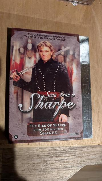 dvd box The rise of Sharpe SEAN BEAN een 3 delige dvd serie  beschikbaar voor biedingen