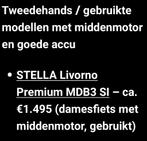 STELLA E bike, 51 tot 55 cm, Ophalen, Zo goed als nieuw, Overige merken