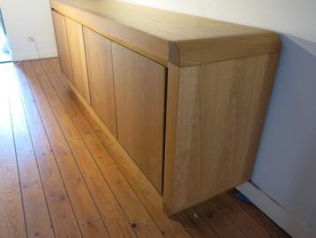 Massief eiken dressoir lage kast wandmeubel soft close beschikbaar voor biedingen