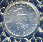 Italië 100 Lire 1993 Muntpers FDC-, Italië, Zilver, Ophalen of Verzenden