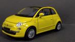 Fiat 500 2007 geel 1:36 Welly Pol, Nieuw, Ophalen of Verzenden