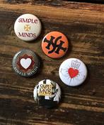 SIMPLE MINDS buttons speldjes pins Jim Kerr, Verzenden, Nieuw, Button