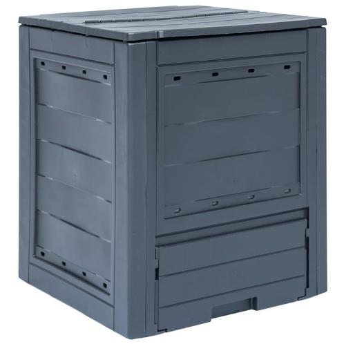 Compostbak composteervat 260 L bruin compost GRATIS BEZORGD!, Tuin en Terras, Aarde en Mest, Compost, Verzenden