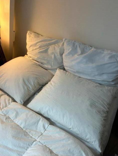 4 Kussens - HEMA & IKEA, Huis en Inrichting, Slaapkamer | Beddengoed, Gebruikt, Kussen, Overige maten, Wit, Ophalen of Verzenden