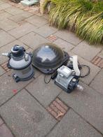 Zandfilterpomp+ zwembadverwarming, Tuin en Terras, Zwembad-toebehoren, Ophalen, Gebruikt