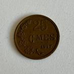 Luxemburg 25 centimes 1947, Postzegels en Munten, Munten | Europa | Niet-Euromunten, Verzenden, Overige landen