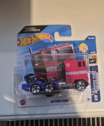 Hot Wheels Optimus Prime hw screen time beschikbaar voor biedingen