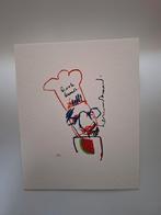 Prachtig zeefdruk Herman Brood " Kookkunst"., Antiek en Kunst, Kunst | Litho's en Zeefdrukken, Ophalen of Verzenden