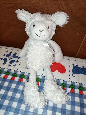 Happy Horse wit lammetje / schaap knuffel 26 cm groot  beschikbaar voor biedingen