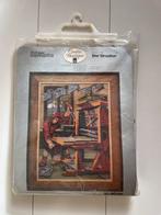 Vintage borduurpakket: Der drucker, Schachenmayr Nomotta, Ophalen of Verzenden, Gebruikt, Handborduren, Borduurpakket