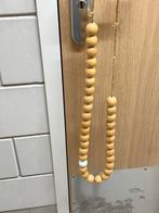 Houten kralenslinger decoratie, Ophalen of Verzenden, Zo goed als nieuw