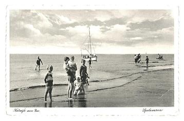 978803 Katwijk aan Zee Strand 1936 Gelopen met postzegel beschikbaar voor biedingen
