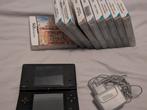Zgan Nintendo DSi met 7 spellen, Spelcomputers en Games, Ophalen of Verzenden, Zo goed als nieuw, 3DS