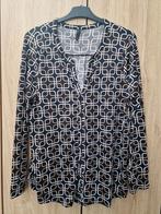 NIEUW Amisu Tuniek mt XL soepelvallende stof mooie open hals, Ophalen, Nieuw, Maat 46/48 (XL) of groter, Bruin