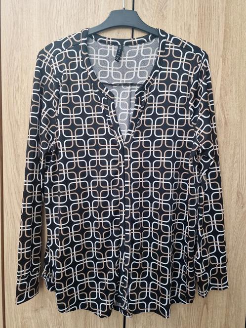 NIEUW Amisu Tuniek mt XL soepelvallende stof mooie open hals, Kleding | Dames, Blouses en Tunieken, Nieuw, Maat 46/48 (XL) of groter