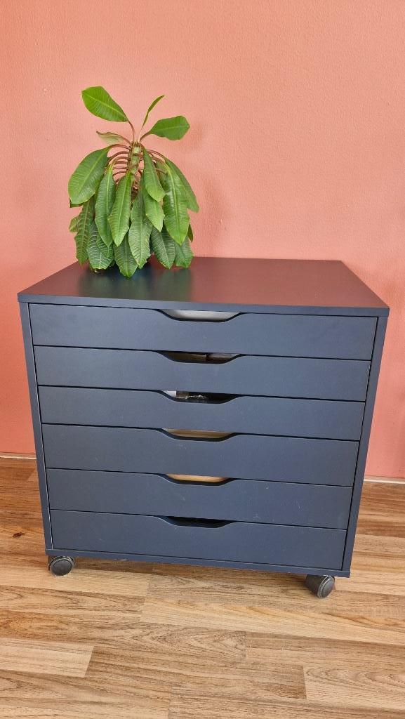 Ikea ALEX ladekast op wielen, Huis en Inrichting, Kasten | Ladekasten, Zo goed als nieuw, Minder dan 100 cm, 50 tot 100 cm, 25 tot 50 cm