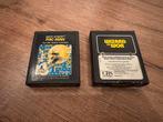 2 spellen voor de atari 2600 pac man en wizard of wor, Avontuur en Actie, 1 speler, Ophalen of Verzenden, Zo goed als nieuw