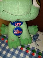 Littlest Petshop groene kameleon knuffel 25 cm groot, Ophalen of Verzenden