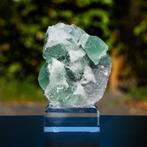 suiker fluoriet cluster #6, Verzamelen, Mineralen en Fossielen, Ophalen of Verzenden, Mineraal