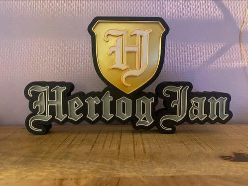 Hertog Jan led lichtreclame 3D Geprint met usb aansluiting, Verzamelen, Merken en Reclamevoorwerpen, Nieuw, Lichtbak of (neon) lamp