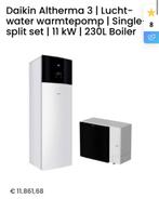 Daikin Altherm 3 11kw warmtepomp met 230 liter waarmwater, Ophalen, Zo goed als nieuw, Overige typen, Hoog rendement (Hr)