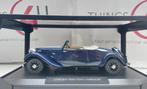 Norev 1:18 Citroën Traction cabriolet 1938 donker blauw, Ophalen of Verzenden, Nieuw, Auto, Norev