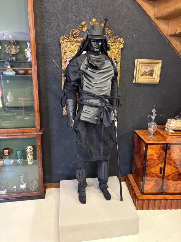 Samurai uitrusting uniek met certificaat zeer fraai, Verzamelen, Militaria | Algemeen, Overige soorten, Kunstobject, Nederland