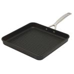 Le Creuset Grillpan Les Forgées TNS - 28 x 28 cm, Ophalen, Aluminium, Zo goed als nieuw, Keramische plaat