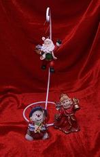 3 kerstornamenten kerstman sneeuwpop en engel - CH1, Diversen, Kerst, Ophalen of Verzenden, Zo goed als nieuw