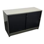 Ahrend Roldeurkast Antraciet Zwart Lichtgrijs 74,5x120x45