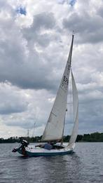 zeilboot met trailer en bb motor, Watersport en Boten, Open zeilboten, Ophalen, Gebruikt, Centaur, 6 meter of meer