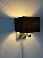 3 wand lampjes, Huis en Inrichting, Lampen | Wandlampen, Ophalen, Zo goed als nieuw, Stof, Modern