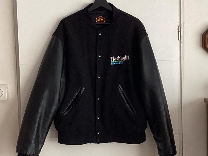 Zeldzaam High End/Flashlight crew jacket - XL, Kleding | Heren, Jassen | Winter, Zo goed als nieuw, Maat 56/58 (XL), Zwart, Ophalen