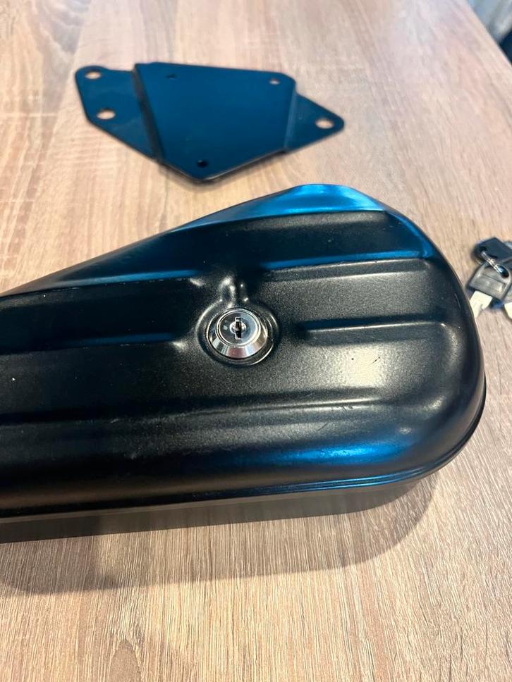 Zwarte Toolbox Harley Davidson, Motoren, Onderdelen | Harley-Davidson, Nieuw, Ophalen of Verzenden