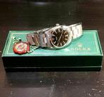 Rolex Oyster precision zwart kast met certificatie en band, Sieraden, Tassen en Uiterlijk, Horloges | Heren, Staal, Ophalen of Verzenden