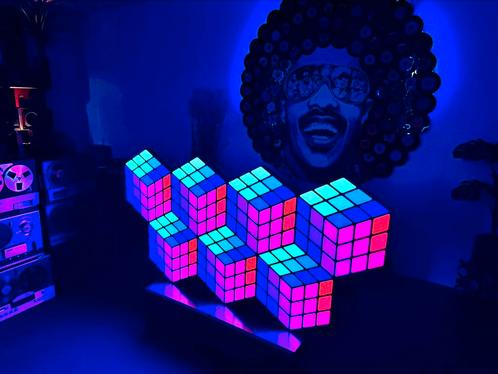 Retro 3D LED kubussen DJ Booth te huur, Muziek en Instrumenten, Dj-sets en Draaitafels, Nieuw, Ophalen