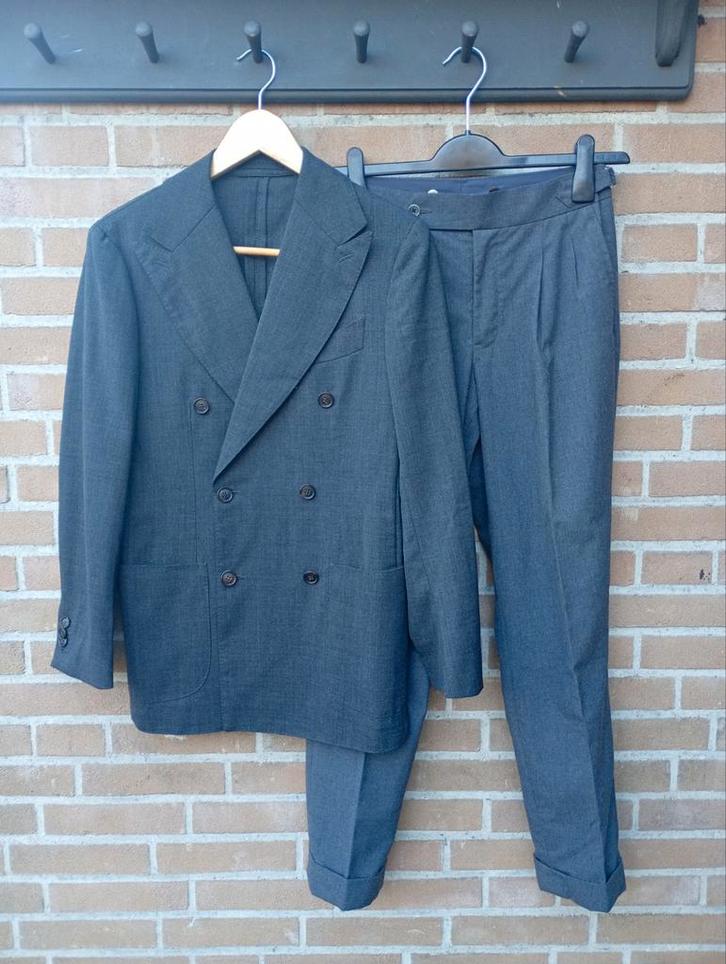 Suitsupply pak, Kleding | Heren, Kostuums en Colberts, Zo goed als nieuw, Maat 46 (S) of kleiner, Grijs, Ophalen of Verzenden