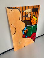 Kuifje schilderij popart Rolex, Antiek en Kunst, Ophalen